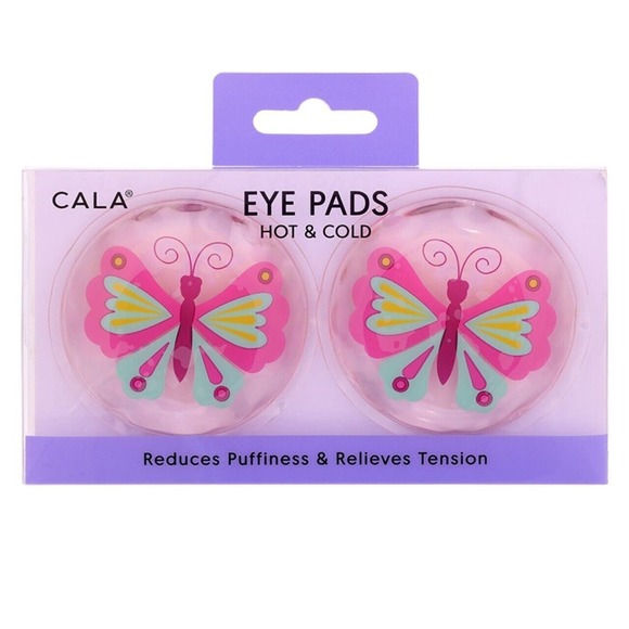 CALA Reusable Butterfly Hot Cold Eye Pads Eye Mask - Picture 1 of 2